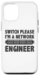 Coque pour iPhone 12/12 Pro Switch Please Im A Network Engineer Administrateur réseau IT