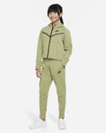 Nike Girl’s Tech Fleece Joggers Sz M Alligator Black CZ2595 334