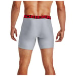 Under Armour Mens Tech 6" Boxerjock 2 Pack Boxer Shorts Underwear Pants