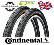 1 x Continental Race King Cross Country MTB Tyre Rigid 26 x 2.0 + Schrader Tube