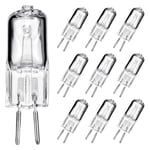 GreenCC Firework Aroma Lamp Accessories, 10pcs G5 Halogen Bulbs (230v 50w) Warm White for Electric Wax Burner Cooker Lighting, Signal Lights, Energy Class
