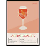 Gallerix Poster Aperol Spritz Cocktail 5143-21x30