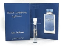 DOLCE & GABBANA LIGHT BLUE EAU INTENSE 1.5ml EDP SAMPLE