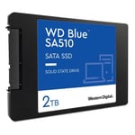 Wd 2Tb Blue Sa510 G3 Ssd 2.5" Sata3 R/W 560/520 Mb/S 87K/83K Iops 7Mm