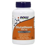 NOW Foods - Glutathione with Milk Thistle Extract & Alpha Lipoic Acid Variationer 500mg - 60 vcaps