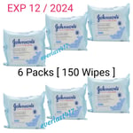 Johnson's Face Care Makeup Be Gone Moisturising For Dry Skin + Minerals [6 PacK]