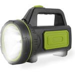 Ultraljusstark LED-ficklampa, USB-laddningsbar med hög effekt