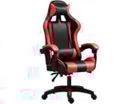 Extralink Gaming | Gamingstol | Kontorsstol, Vridbar, Kub, Svart/Röd, G-522