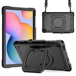 Samsung Galaxy Tab S6 Lite Rugged Skal - Svart