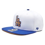 Keps 47 Brand MLB Los Angeles Dodgers Corkscrew 47 CAPTAIN B-CORKS12WBP-WH Vit
