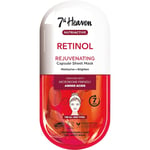7th Heaven Ansiktsmasker Masker av tyg Retinol Rejuvenating Capsule Mask 1 Stk.