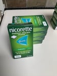 10 X 30 Nicorette Chewing Gum Freshmint 2mg Nicotine Cravings Fast Acting 2025