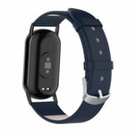 Xiaomi Mi Band 8/8 NFC/9/9 NFC Kockarmband i Läder - Blå