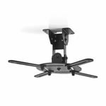 Black Universal Projector Ceiling Mount Bracket with rotate & tilt Robust Secure
