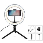 Led Ring Light 10'' Usb Lamp Dimmable Selfie Camera Phone