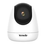 Tenda WiFi Security Camera Indoor,1080P Pet Dog Camera Baby Monitor,360° Pan/Tilt Home Security Camera with 12M Night Vision,Human&Motion Detection,Smart Tracking,2-Way Audio,SD&Cloud Storage(2.4Ghz)