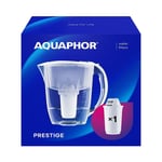 Fridge Water Filter Jug AQUAPHOR Prestige Includes 1x A5 Cartridge White