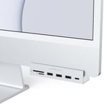 Satechi USB-C Clamp Hub för iMac 24-tum (2021) Silver, SD-kort, 3xUSB, 1xUSB-C