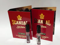 Jean Paul Gaultier Scandal Pour Homme Eau de Parfum Intense Vial 1.5ml x 2
