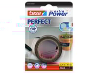 Tesa Extra Power Perfect, 2,75 M, Svart, Tyg, Kartong, Papper, 19 Mm, Blåsa