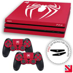 Spiderman PS4 PRO Skin Decal Vinyl Sticker Wrap