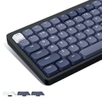 XVX Low Profile Keycaps, PBT Keycaps 144 Keys, Skyline Custom Keyboard Keycaps Full Set, Double Shot Keycaps for 60% 65% 75% 80% 100% Cherry Gateron MX Switches Mechanical Keyboard