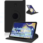 Fodral för Samsung Galaxy Tab A 10.5 tum -T590/T595 Ultratunt Slim Skyddsfodral med 360 Graders Ställfunktion