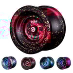 Professionell Yo-yo Tävling Aluminiumlegering Metall Yo-yo Spel Responsiv Yoyo Leksak Barn Present[GL] C