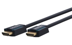 ClickTronic Höghastighets HDMI™-kabel med Ethernet Premiumkabel | 1x HDMI™-kontakt  1x HDMI™-kontakt | 10,0 m | UHD 4K @ 60 Hz