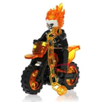 Wm298 Gost Rider Motorcycle Legoing Marvel Avengers Heroes Build One Size