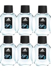 Adidas Ice Dive EDT Eau De Toilette Spray 50ML x 6