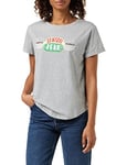 Friends Women's Central PERK T-Shirt, Grey (Sports Grey SPO), 12 (Size: Medium)