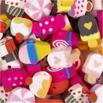 Figure beads - Candy, Cake & Ice Cream, 200 pcs. (69608)
