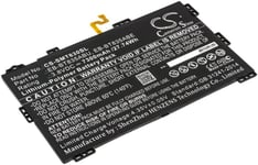 Batteri til EB-BT835ABE for Samsung, 3.8V, 7300 mAh