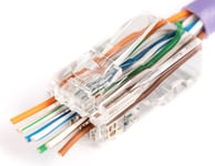 Digitus X-ML-6U-EZ kabelkontakter RJ45 Transparent