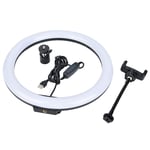 Bigking Ring Light,TPD668 12W 12 Inch 160LED Dimmable Ring Light 3200K-5600K for Makeup with Ball Head Phone Clip