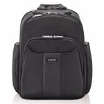 Everki EKP127B Versa 2 Premium Travel Friendly 15' Laptop Backpack. Patented corner-guard protection. Trolley handle pass-through. Felt-lined iPad/Pro/Kindle/tablet Pocket. Limited Lifetime Warranty.