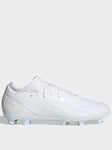 adidas X Crazyfast .3 Firm Ground Football Boots - White, White, Size 9, Men