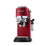 De'Longhi De'Longhi, Dedica Style Traditional Barista Pump Espresso Machine, Coffee and Cappuccino Maker, EC685R, Red Machine