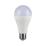 A65 Glödlampa 15W E27 - Samsung Chip, 4000K, Plastlampa - Kulör : Neutral