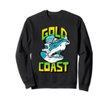 Gold Coast - Australia - Surf Paradise - Graphic Shark Sweatshirt