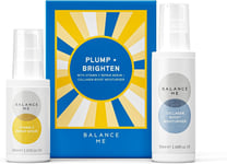 Balance Me Gift Set Plump + Brighten Vitamin C Repair Serum, Collagen Boost, Ult