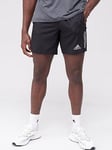 adidas Performance Own The Run Shorts - Black/Reflective Silver, Black/Reflective Silver, Size S, Men