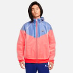 Nike Sportswear Windrunner Circa 50 Lined JacketSz M Red Blue Clear New 