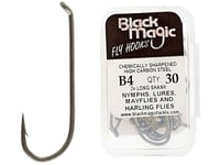 Black Magic Series B Fly Hook Size 4 Qty 30