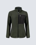 Texstar PileFleece Jacka Dam Grön XS
