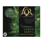 L'Or Lungo subtil capsule disc de café Professional - pour machine compatible Nespresso Pro intensité : 3 boîte 50