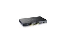 Zyxel XGS1935 Series XGS1935-28HP - switch - hanterad - 24 portar - smart - rackmonterbar