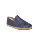 Ugg Australia Womens Ugg Sandrinne Metallic Basket Shoes - Blue Leather - Size UK 4.5