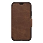 UTGÅTT Otterbox Strada Folio Iphone X - Espresso Brown